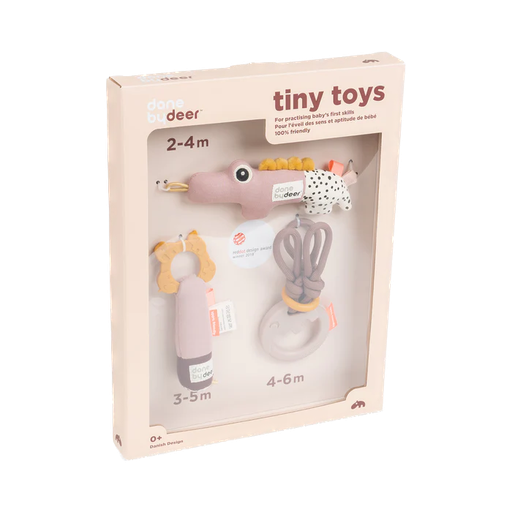 Done by Deer - Tiny activity toys gift set - Powder