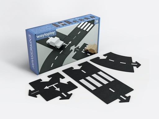 Way to play - Expressway - Medium flexible toy road