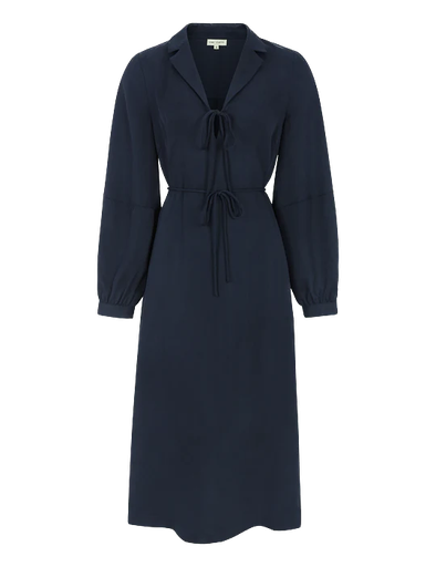 Esmé Studios - Molly LS Midi Dress - Dark Sapphire