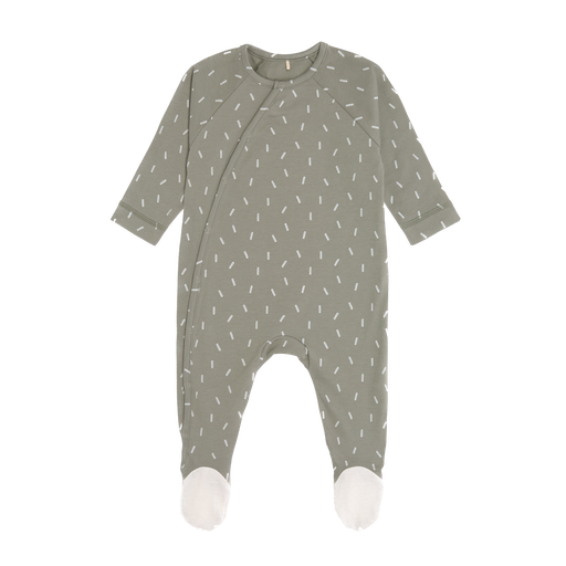 LÄSSIG - Pyjama with feet - Peckles olive