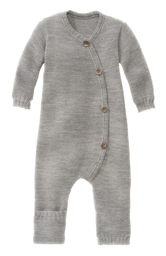 Disana - Boiled wool overall - Grey