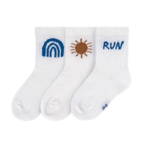 LÄSSIG - Tennis Socks Kids (3 pcs) - Little Gang - Run