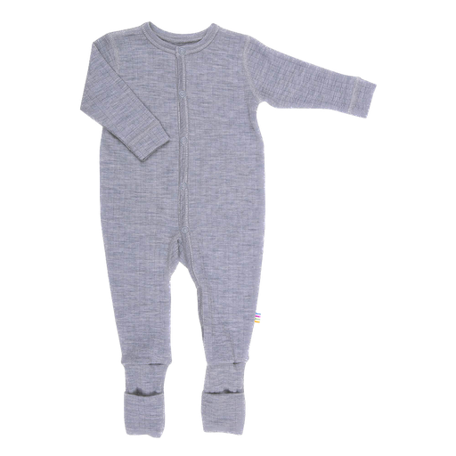 Joha - Nightsuit 2in1 foot - Light Grey Melange 