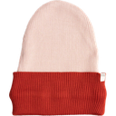 Minimalisma - Bob beanie - Sweet rose poppy contrast 