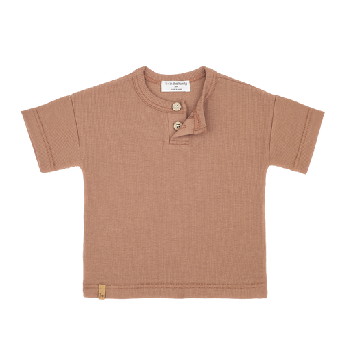 1+ In the family - Nestore short sleeve shirt - Apricot 