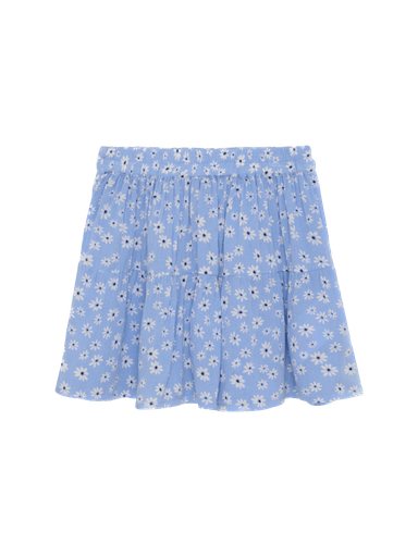 Creamie - Skirt - Flower crepe - Bel air blue