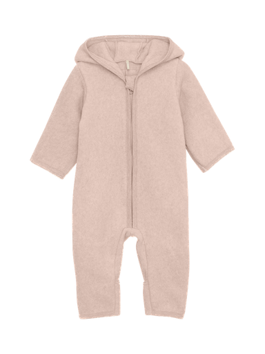 HUTTEliHUT - Pram Suit Cotton Fleece - Almond Peach