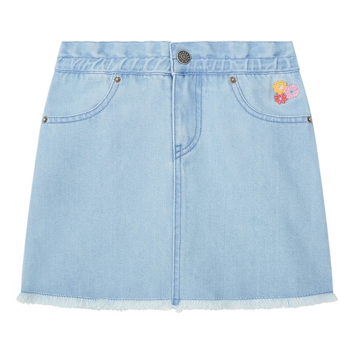 Hundred Pieces - Denim skirt Hilary - Bleached blue  