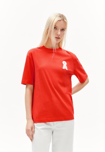 ArmedAngels - Tarjaa T-Shirt - Poppy red 