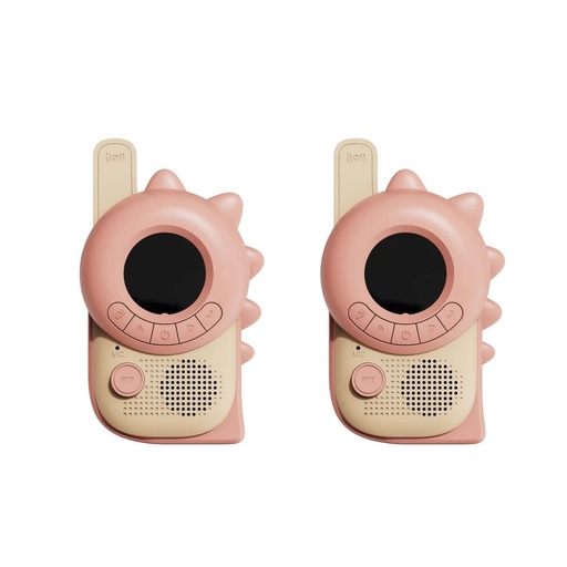 Zoofamily - Zoo Walkie Talkie - Dino pink