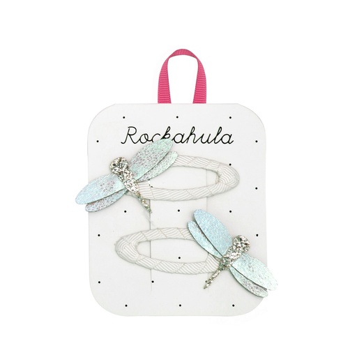 Rockahula - Shimmer dragonfly clips