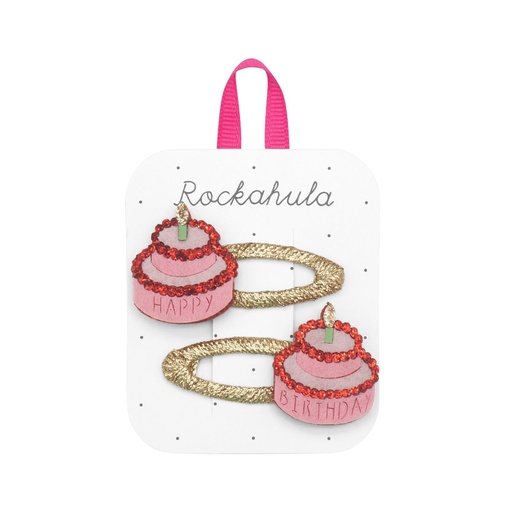 Rockahula - Birthday cake clips
