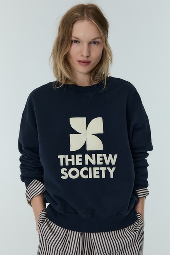The new society - Space woman sweater (Midnight Navy)