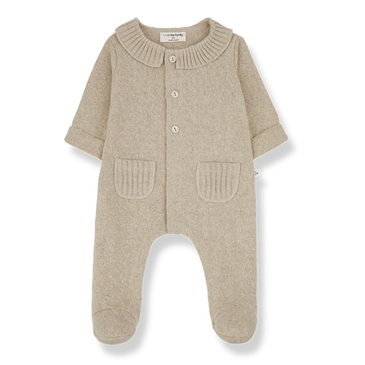 1+ In the family - Alexia onesie (Beige)