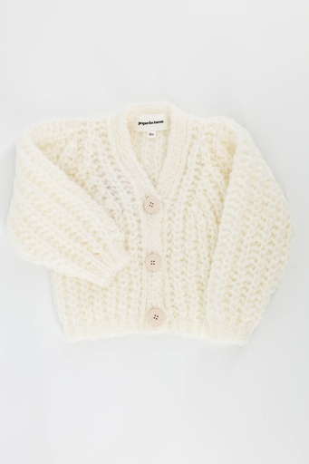 Pequeno Tocon - Baby cardigan natural (2040)