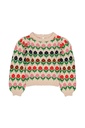 Hello Simone - Cleophee jumper Fleurette ecru