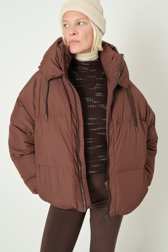 Embassy - Zonza puffer jacket (Brown)