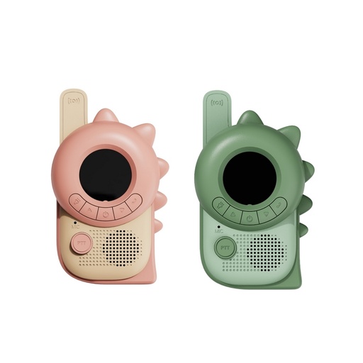 Zoofamily - Zoo Walkie Talkie - Dino Pink x Dino Green