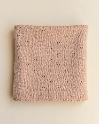 Hvid - Blanket Bibi (Apricot)