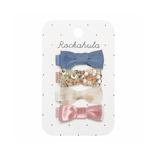 Rockahula - Enchanted mini bow clip set