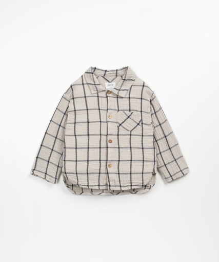 Play Up - Checked woven shirt 3AP11251