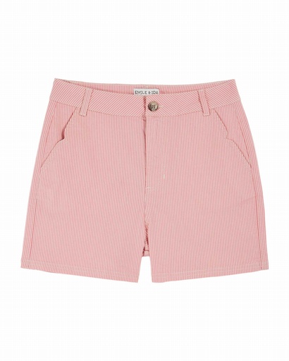 Emile & Ida - Short denim raye