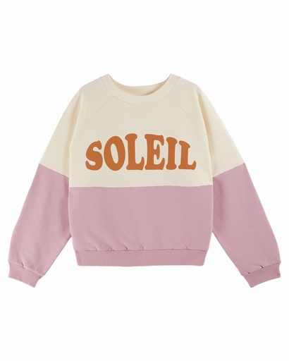 Emile & Ida - Sweater soleil lilas VW  