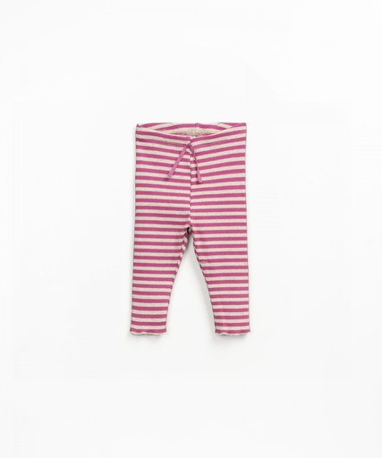 Play Up - Striped rib leggings 2AQ11650