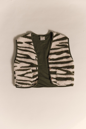 Claude & Co - Alma Zebra Baby Gilet