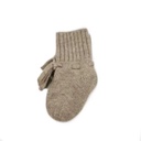 Petit Noé - Merino booties - Natural